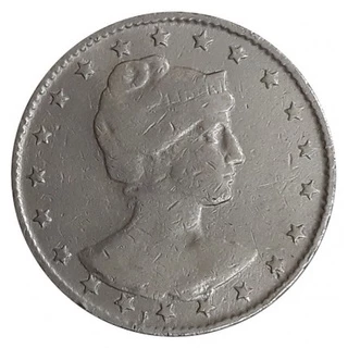 Moeda 100 Reis 1901 (Liberdade) Autêntica 120 Anos De História - Escassa/BC+