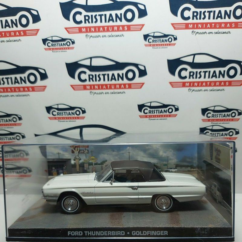 FORD 03 THUNDERBIRD J. BOND As Driven By Jinx MINICHAMPS 1:43 de re