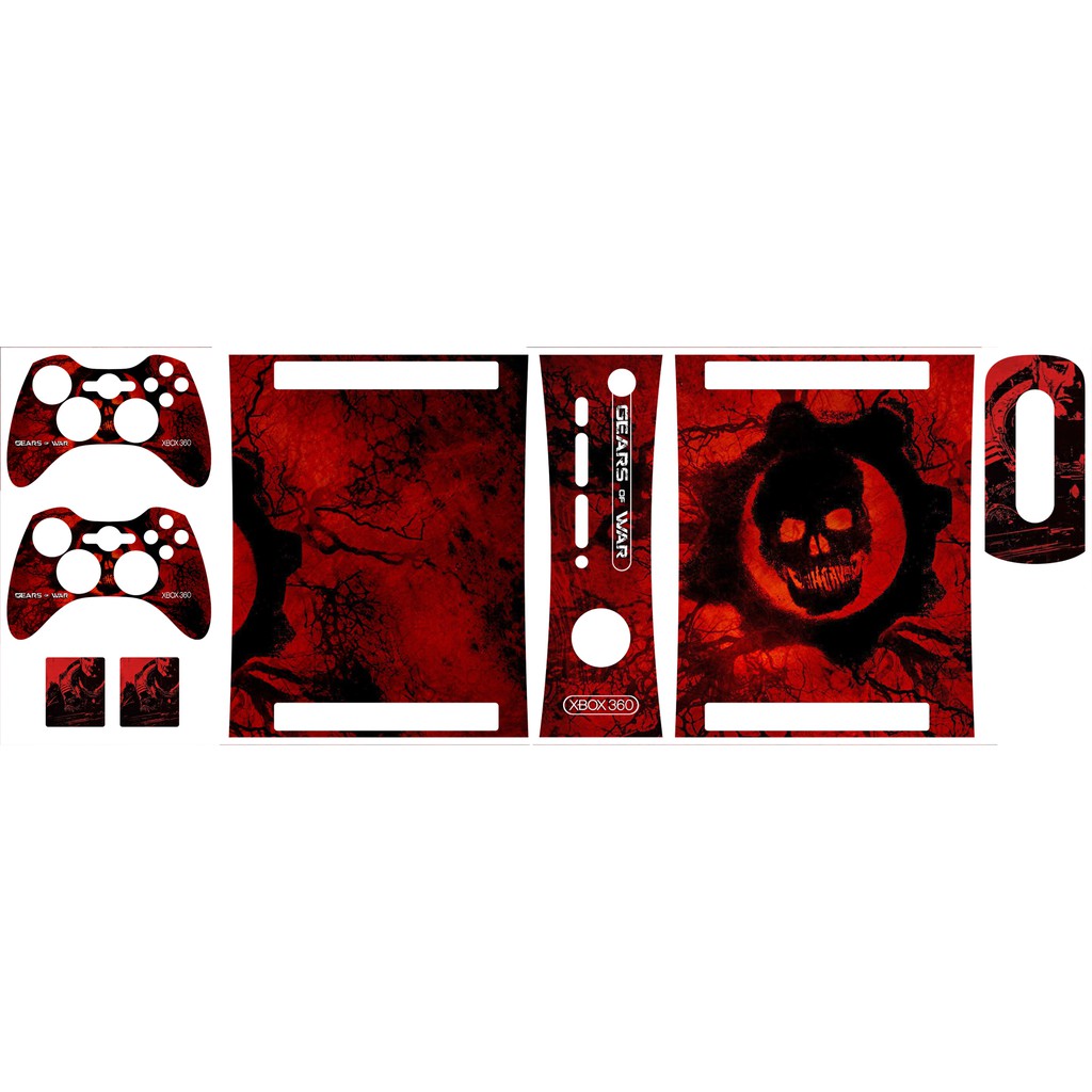 Skin Adesiva Xbox 360 Fat - GOW
