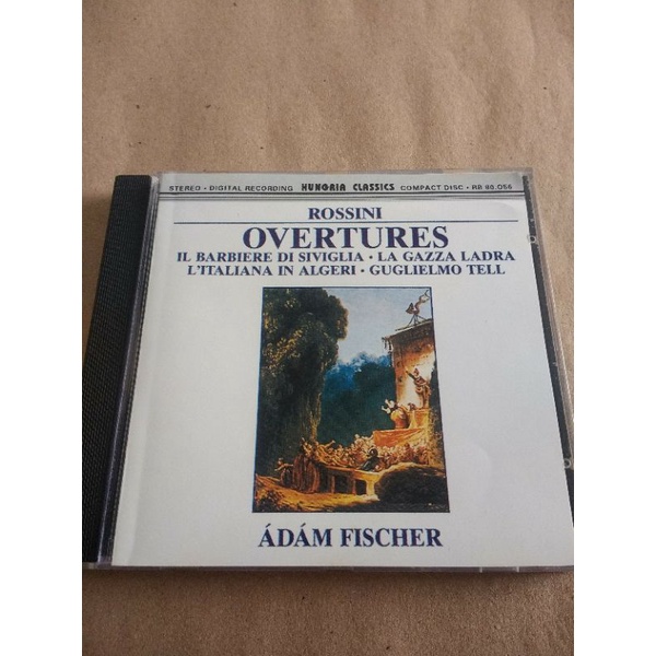 CD Rossini Aberturas de suas operas. Orquestra Sinfonica de Budapeste ...