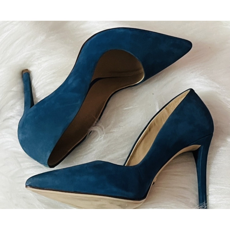 scarpin AREZZO 36 azul