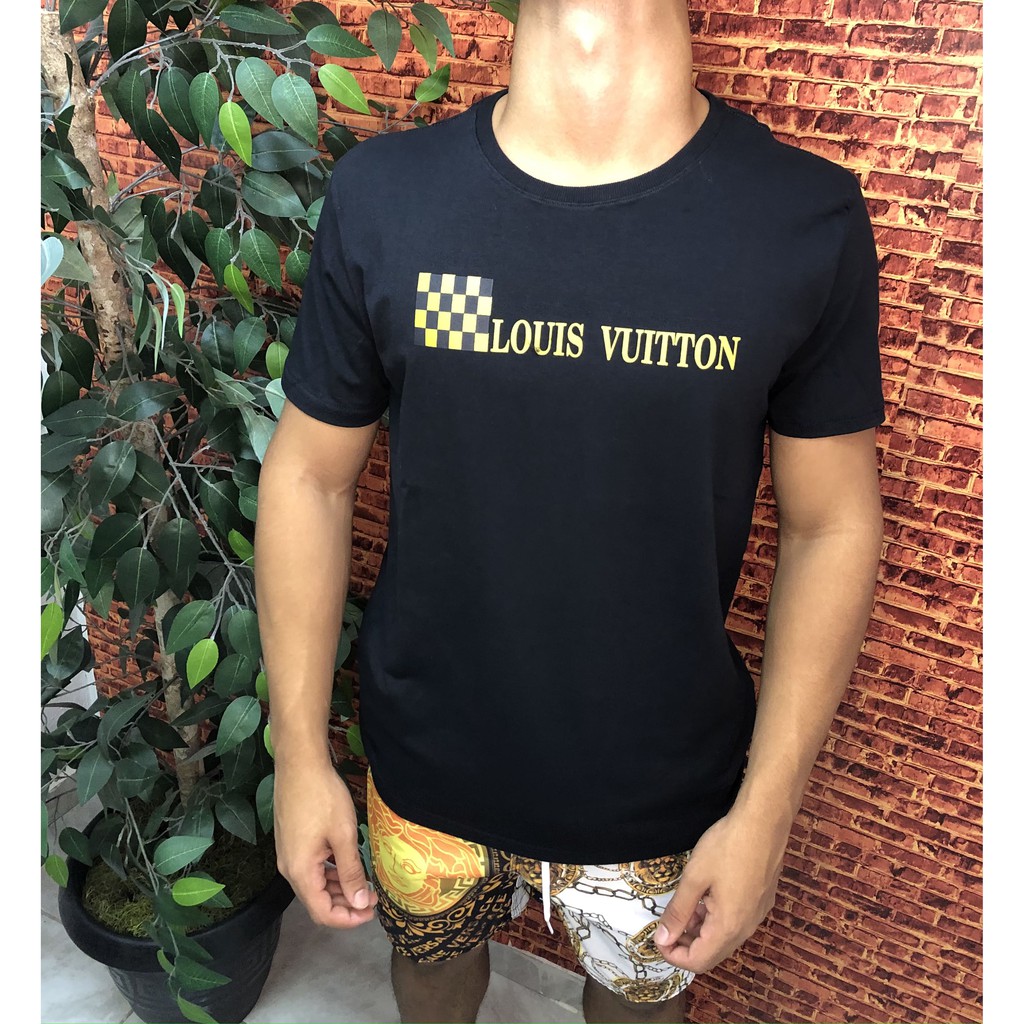 Camiseta Louis Vuitton Preta