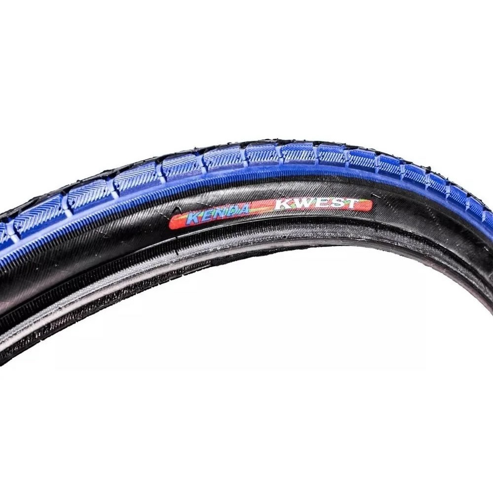 Pneu Vélo Kenda Kwest 26 X 1.5 - Clincher, Avec Chambre à Air, Noir, 60