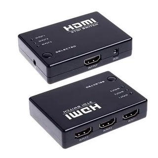 Hub Switch Hdmi 3X1 Liga 3 Hdmi Na Tv