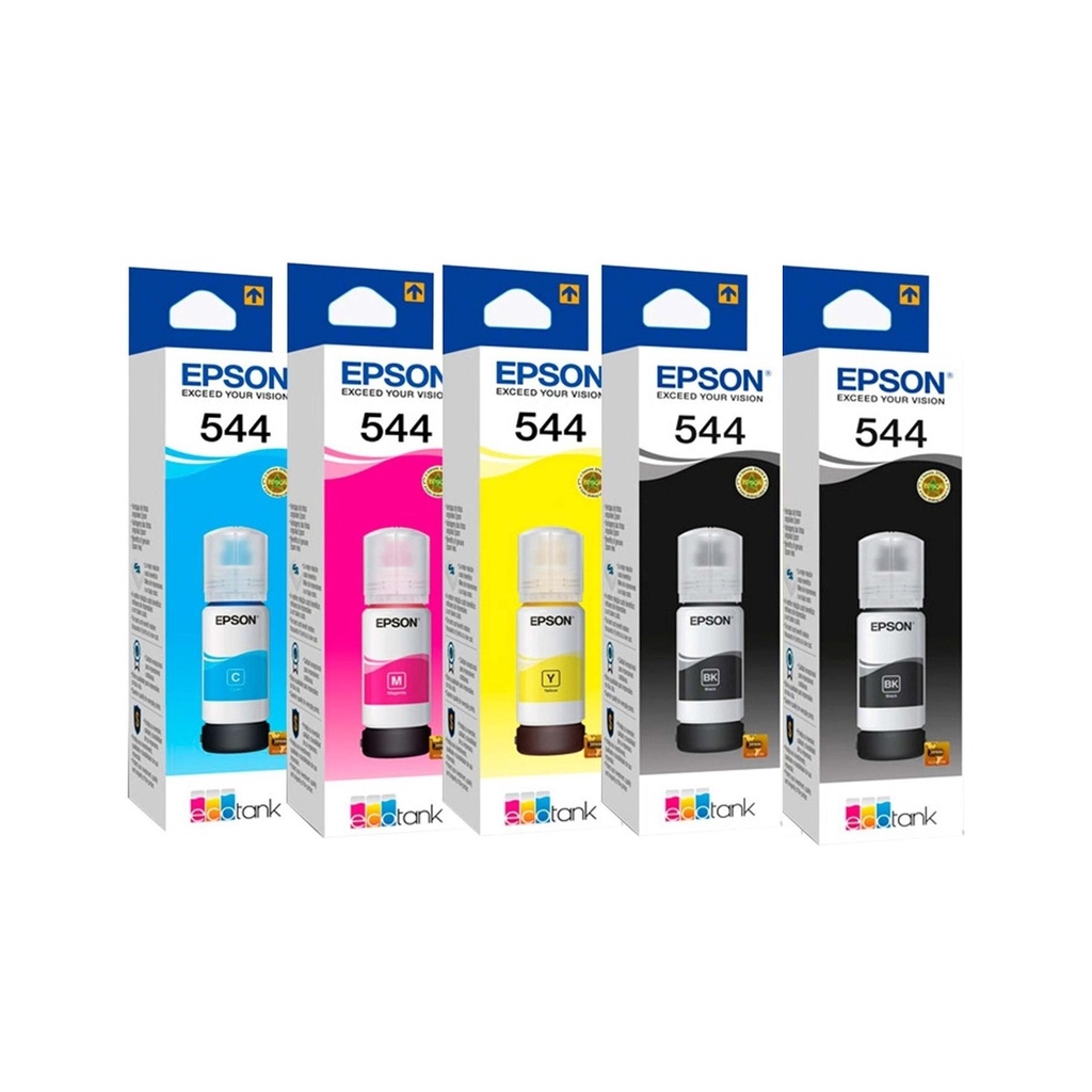 Kit De 5 Refil Tintas Original Para Impressora Epson L3250 Shopee Brasil 1952