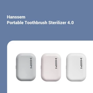 HANSSEM Design Esterilizador De Escova De Dentes Elétrica LED UV Portátil Dispositivo De Limpador