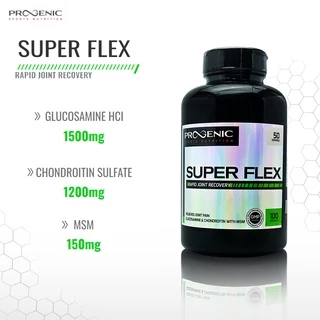 Glucosamina Condroitina MSM Joint Recovery Super Flex Progenic 100 Cps