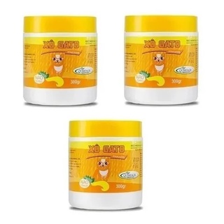 Espanta Gato Granulado Xô Gato Repelente 300g Educador, Afasta Kit C/3