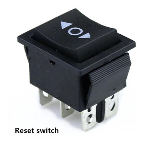 Chave Gangorra - 6 Pinos 3 Posição 16a - Reset - On-off-on