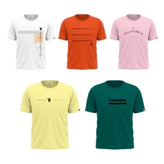 Kit c/ 10 Pçs Camisetas Masculina Camisas do G1 ao G4 Plus Size Atacado