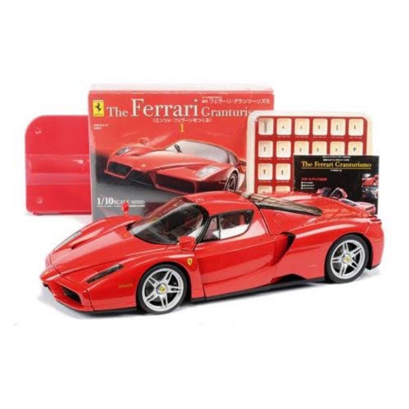 Kit Com 20 Edições, Fascículos e Peças Da Coleção Ferrari Enzo 1