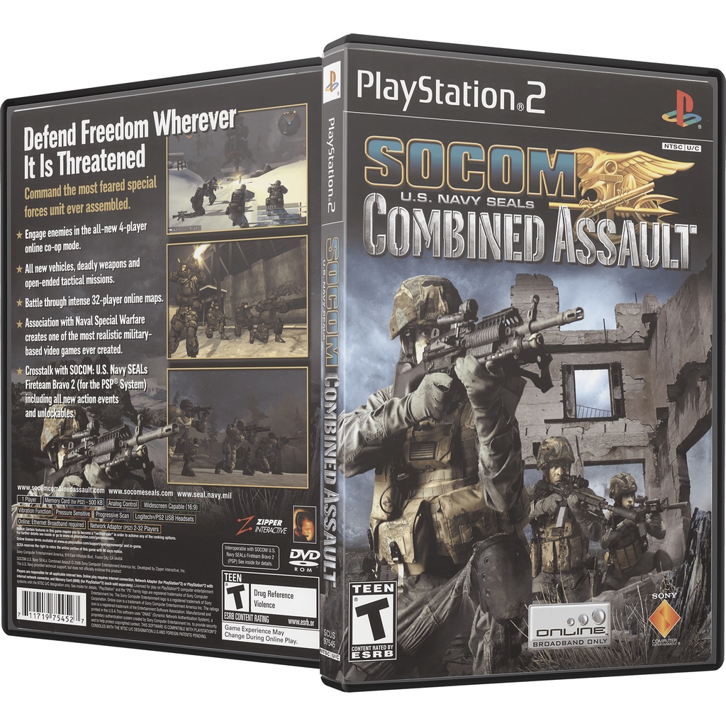 Socom u. S. Navy Seals Jogo Para Ps2 em Promoção na Americanas