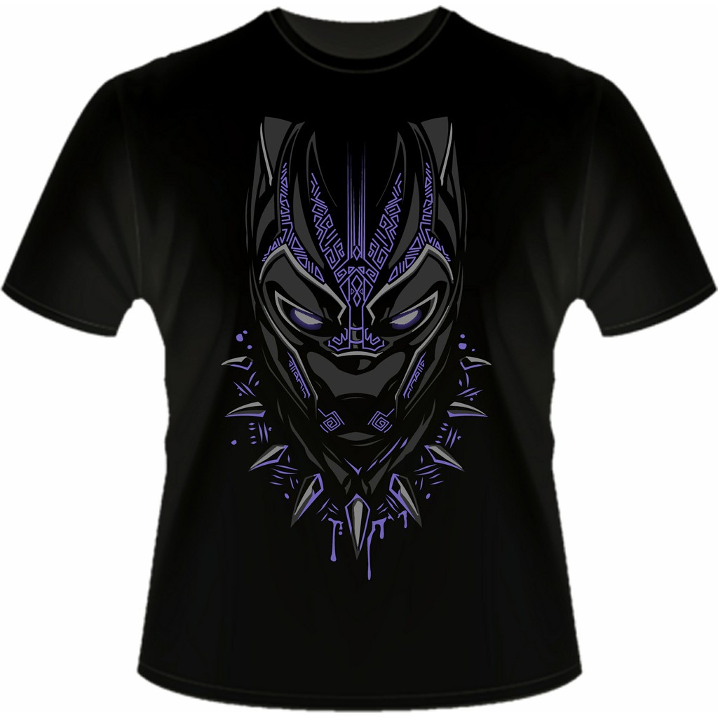 Camisa Black Panther Pantera Negra Camiseta