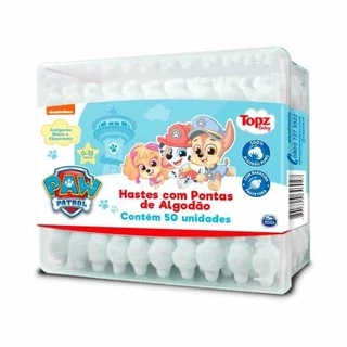 Hastes com Pontas de Algodão 50 unidades - TOPZ