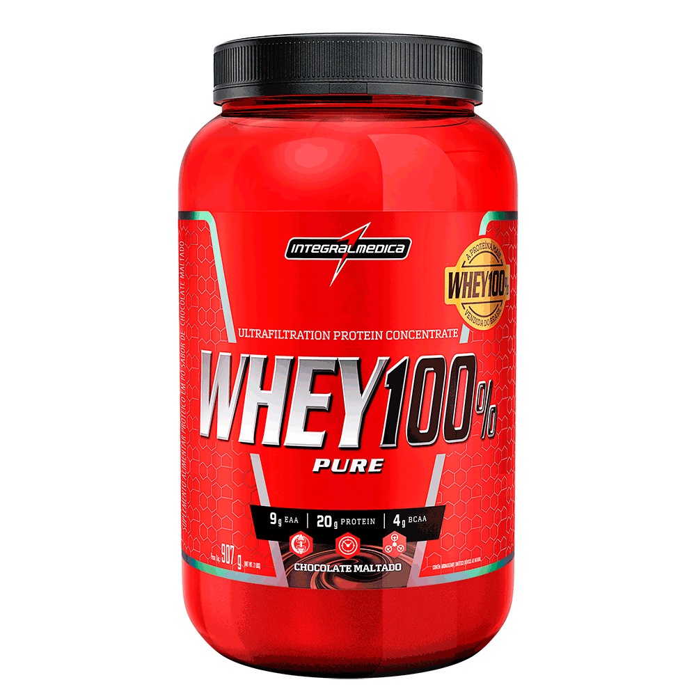 Whey 100% Pure integralmedica 907gr