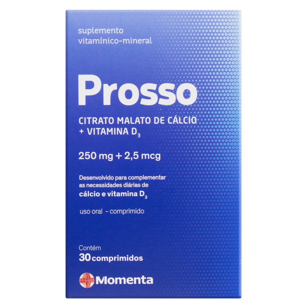 PROSSO COM 30 COMPRIMIDOS | Shopee Brasil