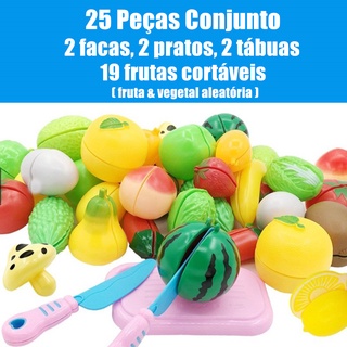 TOGEVAL Brinquedo Para Crianças 38 Pçs/Conjunto Com Comida Para