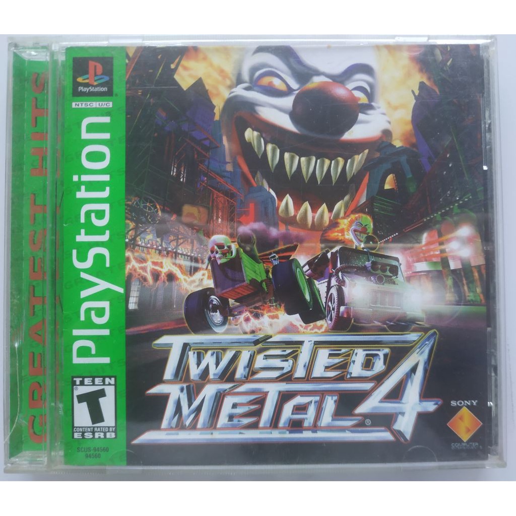 Twisted Metal 4 (Ps1) - Especial de todos os carros base 