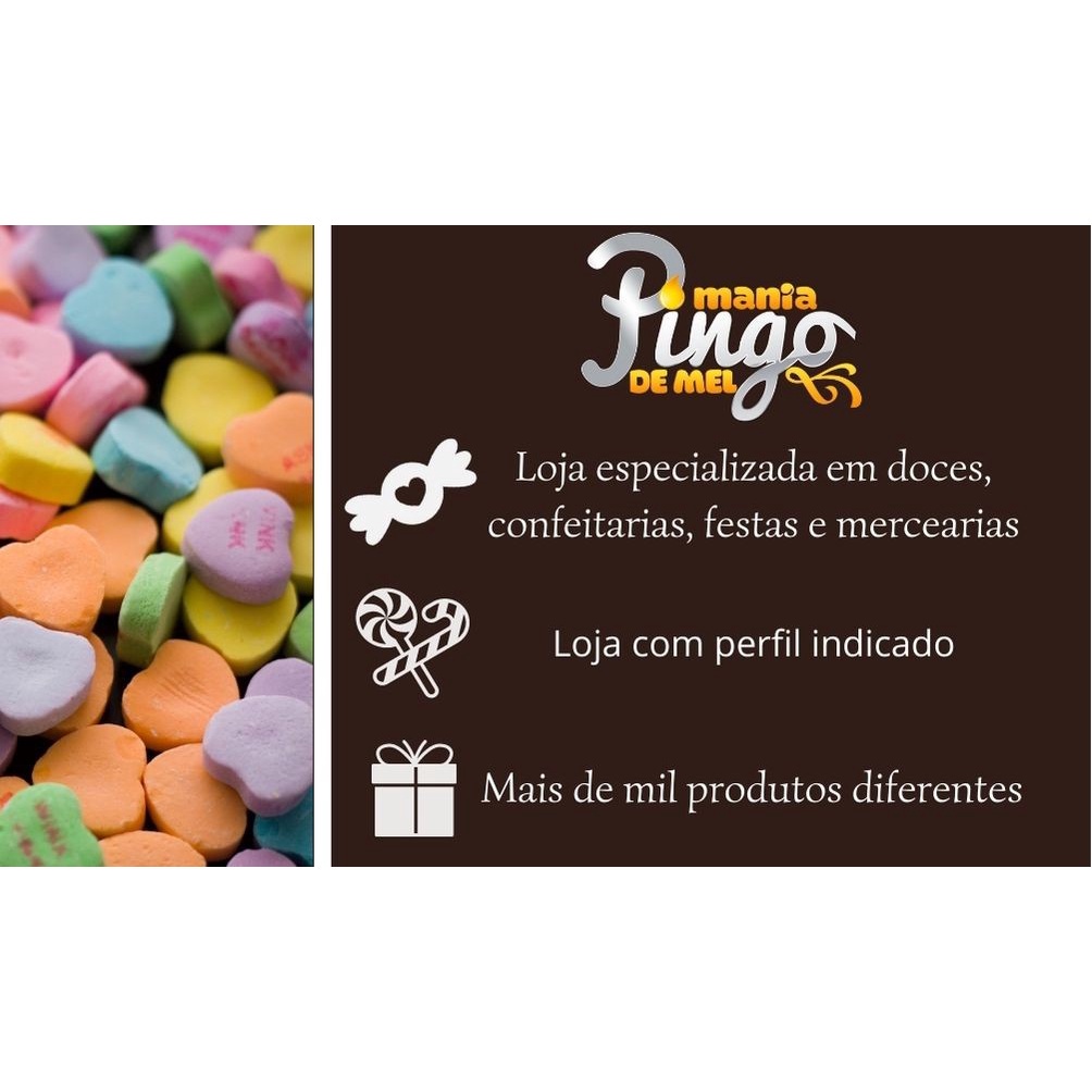 Bala Mastigável Barbie Sereia 600g- Freegells - Mania Pingo de Mel