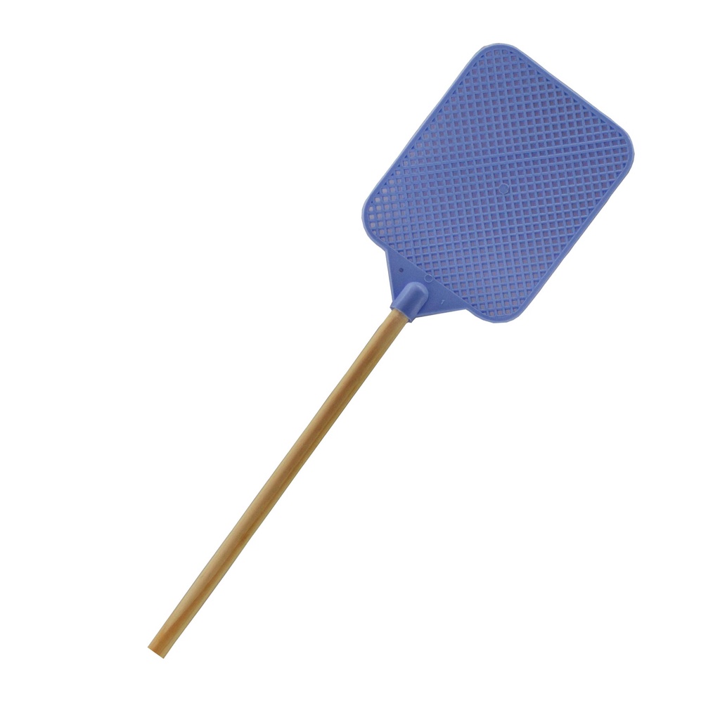 Mata Mosca com cabo de Madeira e Plástico com 2 unidades Prático e Funcional