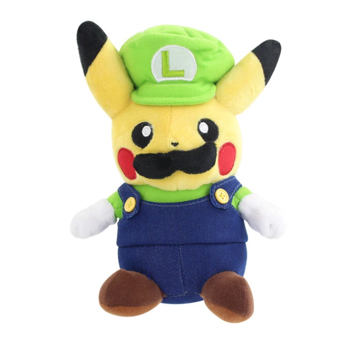 Mario and sale luigi pikachu plush