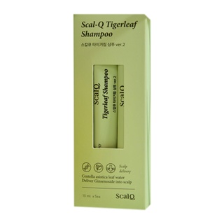 scal q tigerleaf shampoo ver.2 stick type 10g × 5 ea