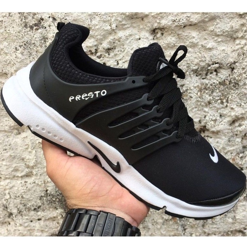 Nike air presto sales preto