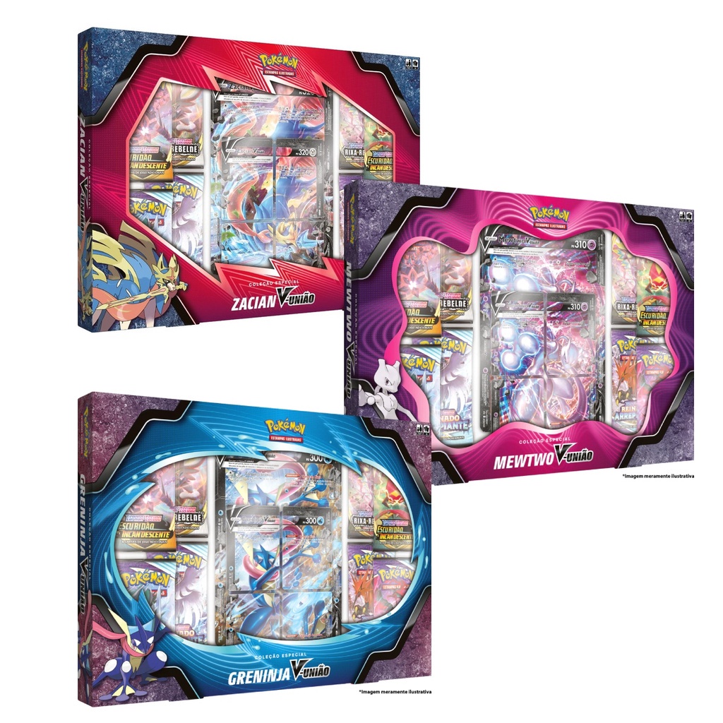 Cartas Pokémon Box Coleção Especial Zacian - Copag