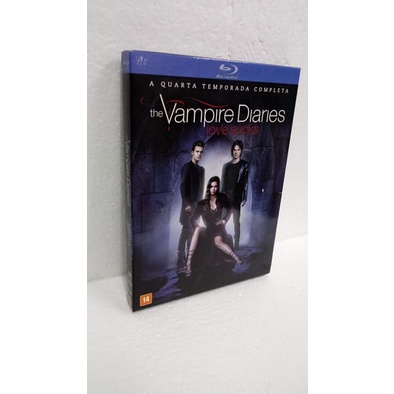 Blu Ray - Diário De Um Vampiro - Quarta Temporada - Lacrado