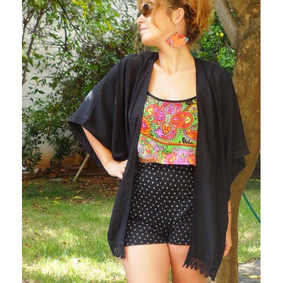 Moda kimono sale feminino