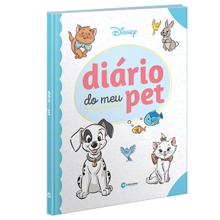 Diário Do Meu Pet Disney Baby Capa Dura Veterinário Cão Gato