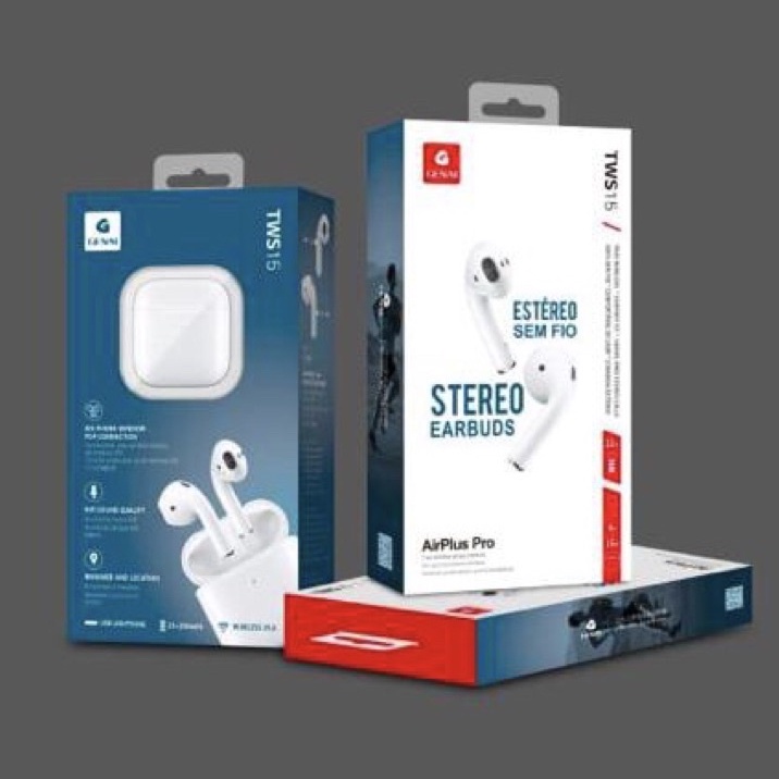 Mini AirPods Genai Estereo Earbuds Tws 15