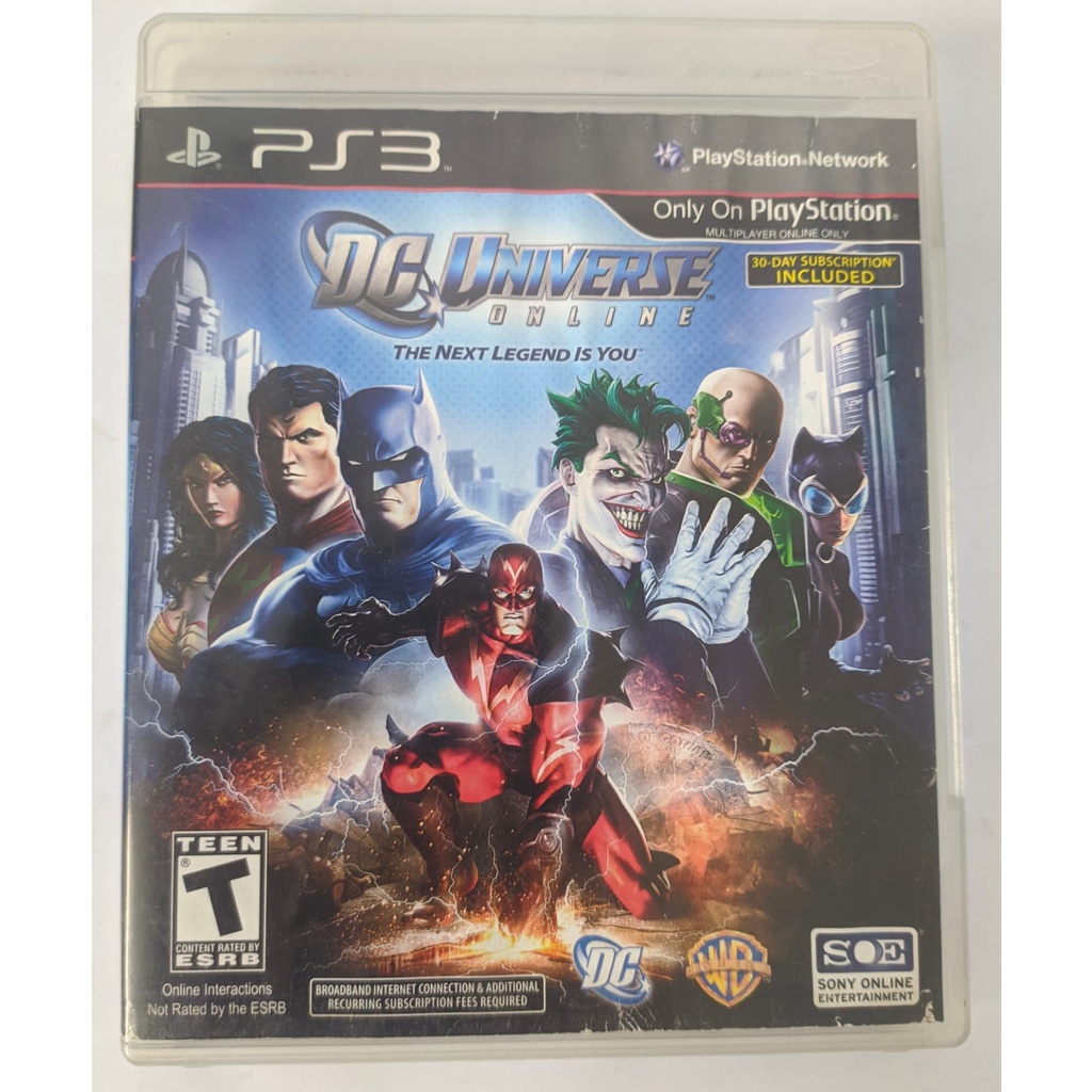 Dc universe ps3 new arrivals