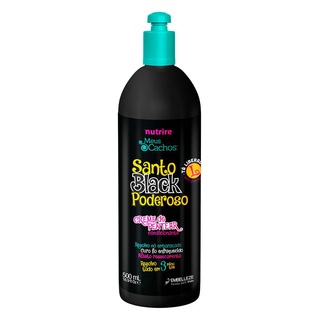 Creme para Pentear Novex Meus Cachos Santo Black Poderoso 500ML