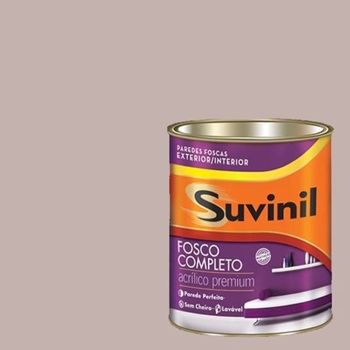 Tinta Acrilica Fosca Premium Suvinil Nude 800ml.