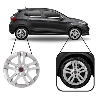 Jogo de Calotas Fiat Argo Aro 14"