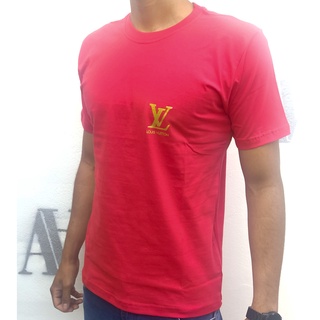 Camiseta Masculina Camisa LOUIS VUITTON Alta Qualidade 100% Algodão