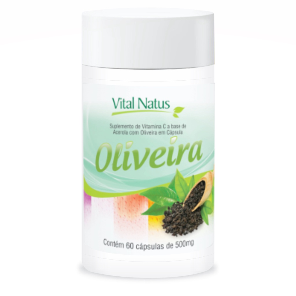 Extrato Folha De Oliveira 500mg C 60 Cápsulas Vital Natus Shopee Brasil 1215