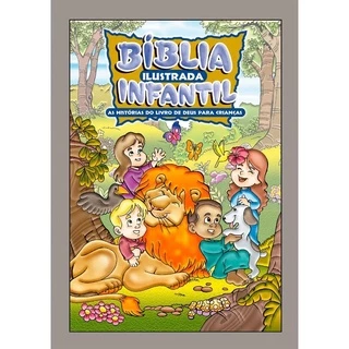Bíblia Ilustrada Infantil Capa Dura em Oferta na Shopee