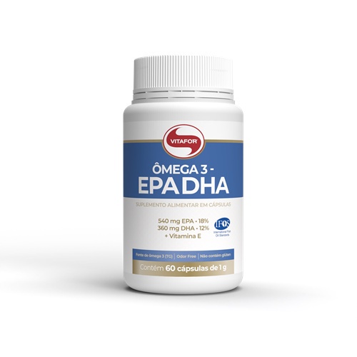 Ômega 3 EPA DHA 1000mg 60 Capsulas - Vitafor