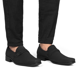 Sapatos Creeper em nobuck (Preto) - Homens