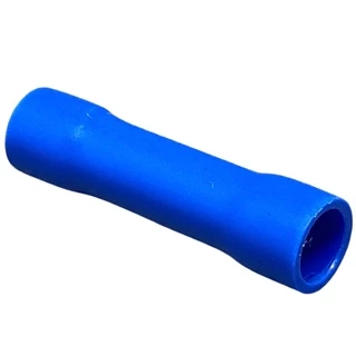 TERMINAL LUVA EMENDA ISOLADA CONECTOR ELÉTRICO EMENDA RÁPIDA DE CABOS E FIOS 1.5 A 2.5mm - AZUL 100un