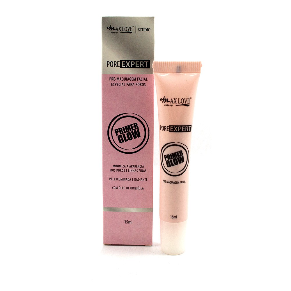 Primer facial Pore Expert Glow Max Love- diminuir poros | Shopee Brasil