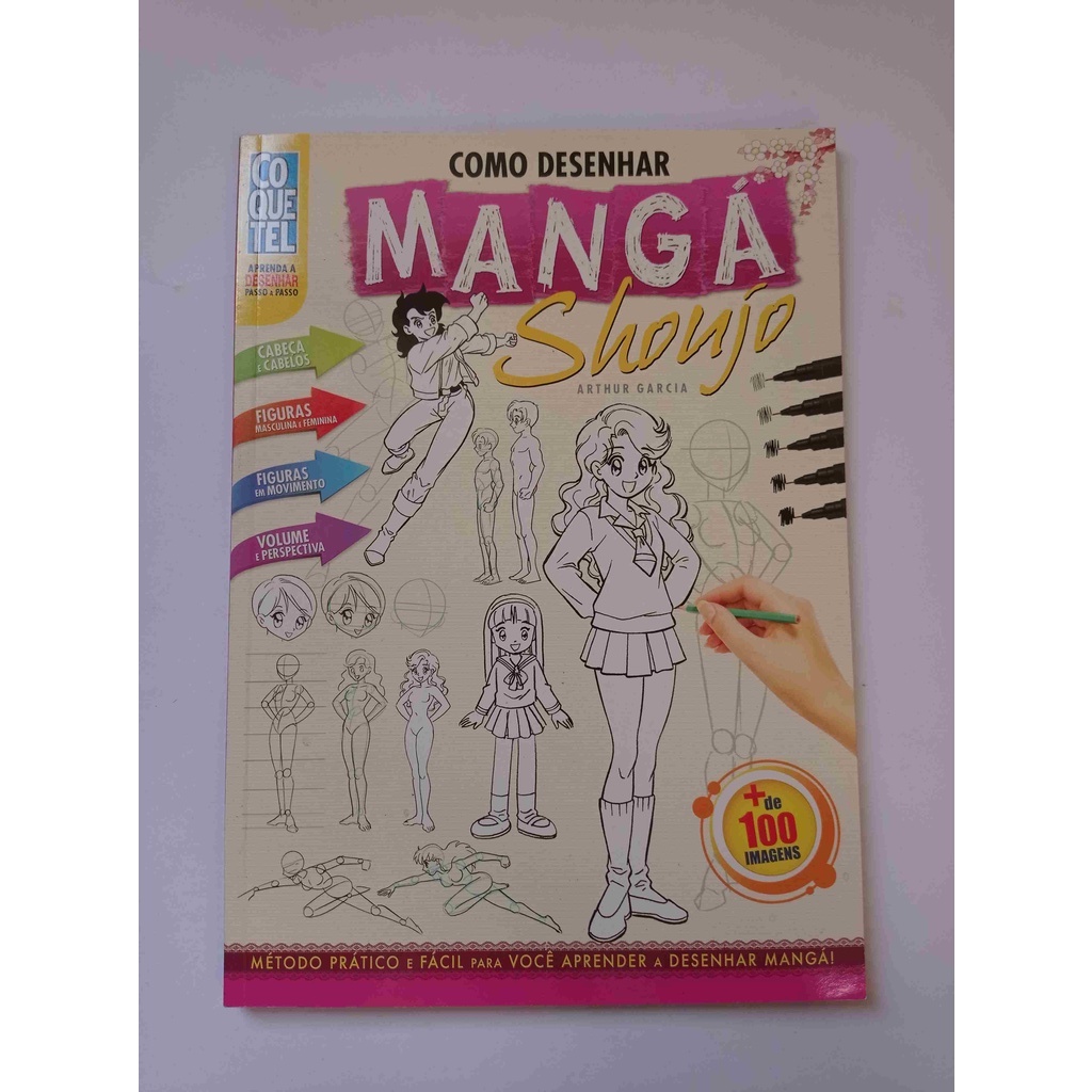 Como Desenhar Mangá Shoujo (Aprenda a Desenhar Passo a Passo Livro 1) eBook  : Garcia, Arthur: : Livros