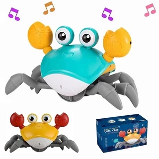 LOVE BABY-（Caixa） Brinquedo/Claro Obstaculo De Indução Elétrica/Caranguejo Automático Evitance Recarregável Para Crianças，Adequado para 6 meses ou mais