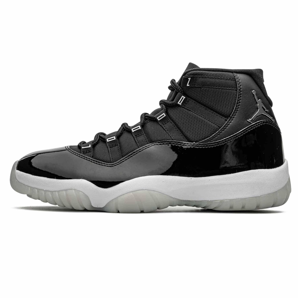 Tênis Atacadista Air Jordan 11 Retro Basquetebol Aj11 Preto E Prata Big Devil Corrida Esportiva Nike Sh