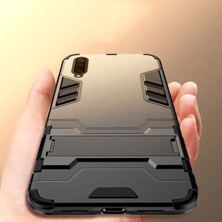 Samsung Galaxy A10S A20S A42 A51 A71 A52 A30S A50S Armadura À Prova De Choque Híbrida Resistente Suporte Invisível De Chute