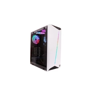Gabinete Gamer Branco Shelter Tower Led Oex Gh200Br