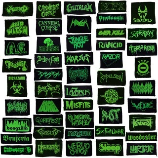 Patch Verde: Bandas de Stoner, Sludge e Doom, Thrash, Brutal Death Metal e Gore Grind