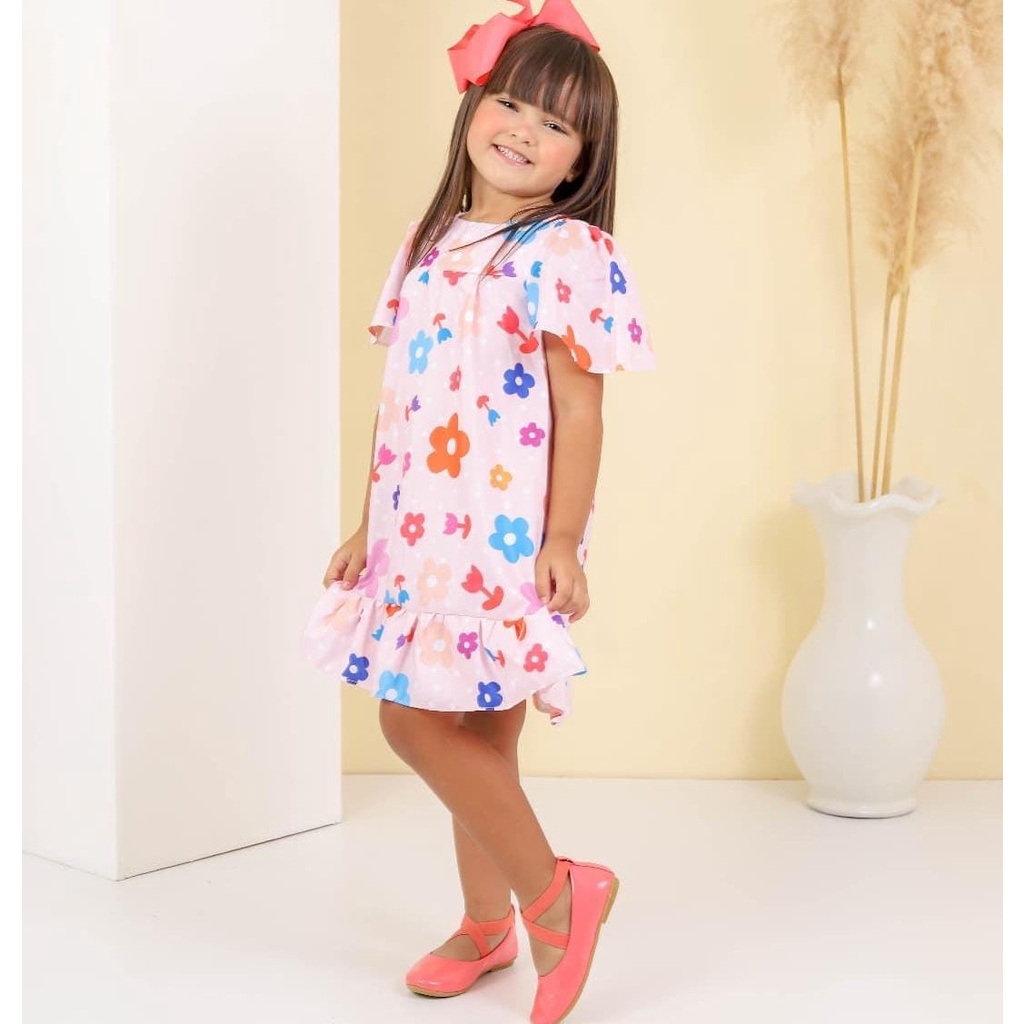 Vestidos infantil em store promoção